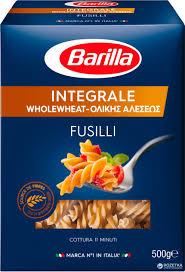 Макаронні вироби БЕЗ ЯЄЦЬ Інтеграли Fusilli Barilla Італія 500г