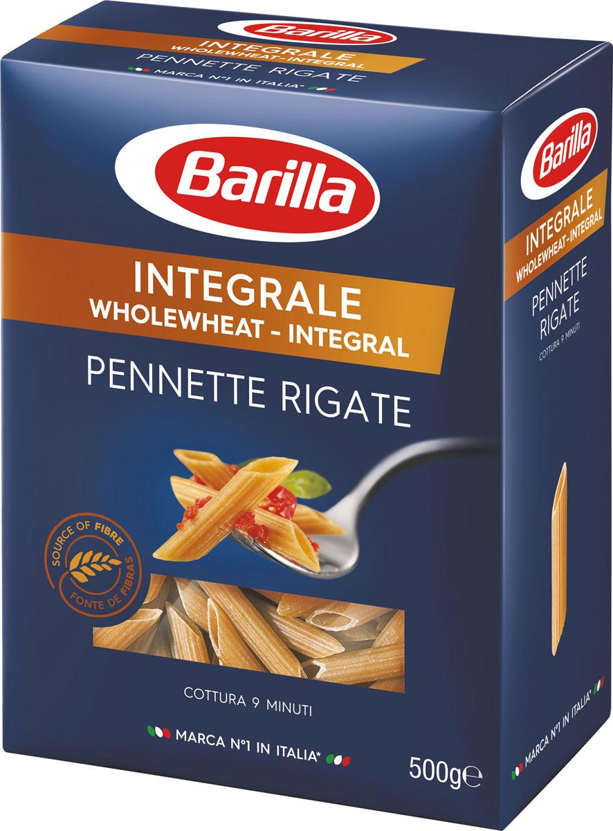 Макаронні вироби БЕЗ ЯЄЦЬ Інтеграли Penne Rigate Barilla Італія 500г