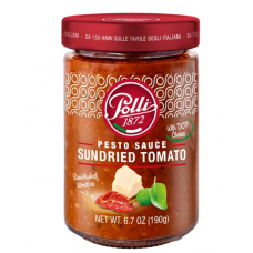Соус песто Polli Pesto Pomodori secchi e formagio 190 г Італія