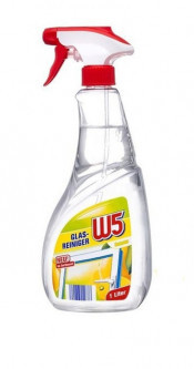 Засіб для миття скла та дзеркал із лимоном Window&Glass Cleaner W5 1 л Німеччина