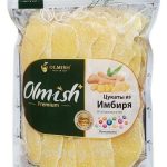 Імбир цукати натуральний Premium Olmish без ГМО 500 г