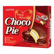 Печиво (Тістечко) Класика Choco Pie LOTTE Чоко пай (12шт) 336г Ю. Корея