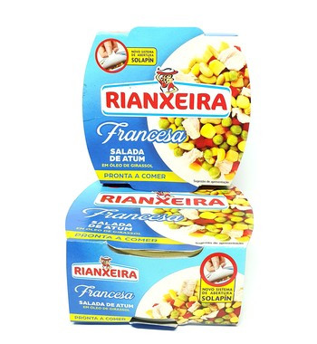 Салат з тунцем "Французький" Rianxeira Francesa 220г Іспанія
