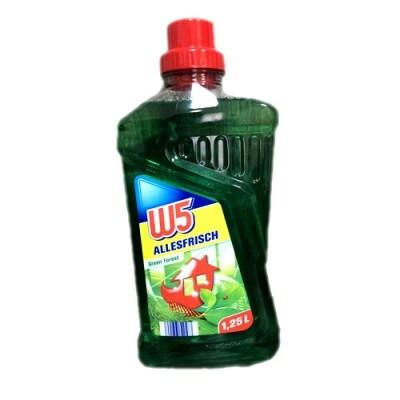 Універсальний миючий засіб для прибирання будинку W5 Green Forest 1250 мл Німеччина