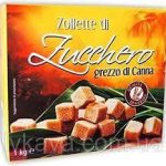 Цукор тростинний тростинний Zollette di Zucchero grezzo di Canna 1кг Італія