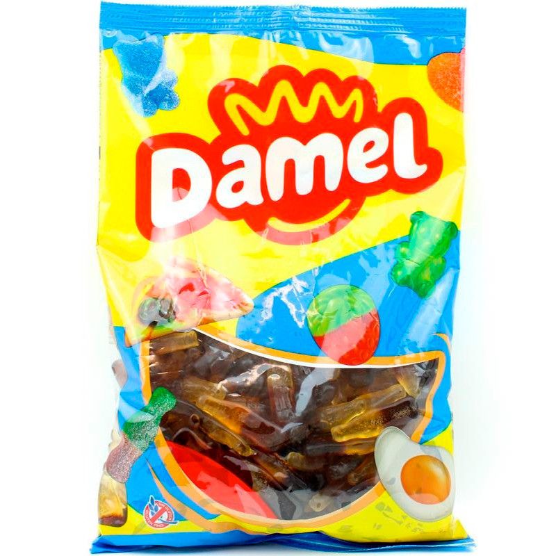 Желейні цукерки без глютену Damel кола 1 кг Іспанія
