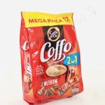 Кава розчинна 2 в 1 без цукру Coffo Cafe d'or 150 г (12 стіків)