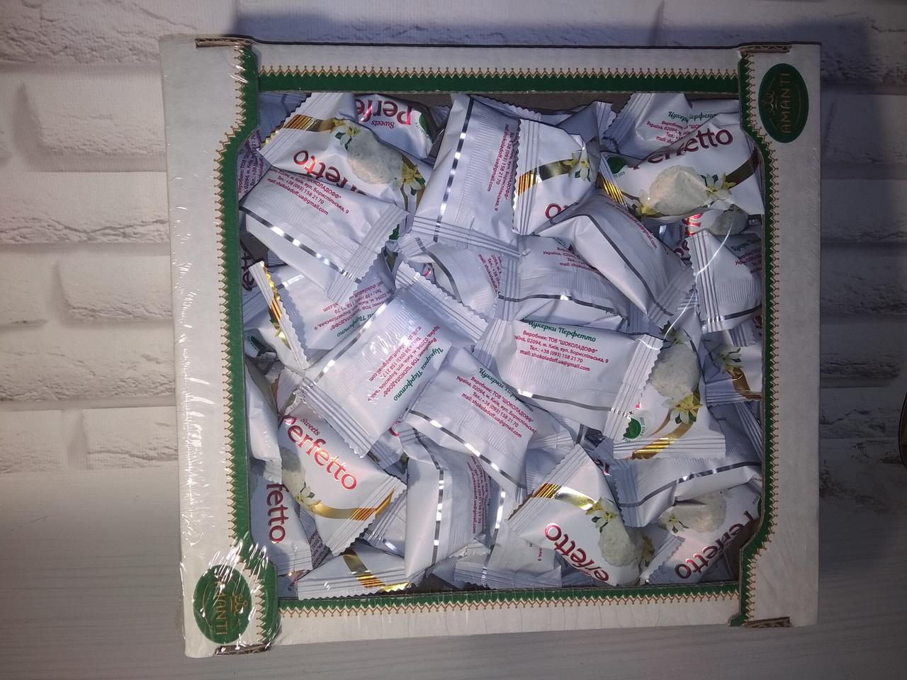 Цукерки "Перфетто" кокос Amanti Україна, 500 кг
