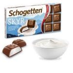Шоколад молочний з йогуртом Schogetten SKYR 100г Німеччина