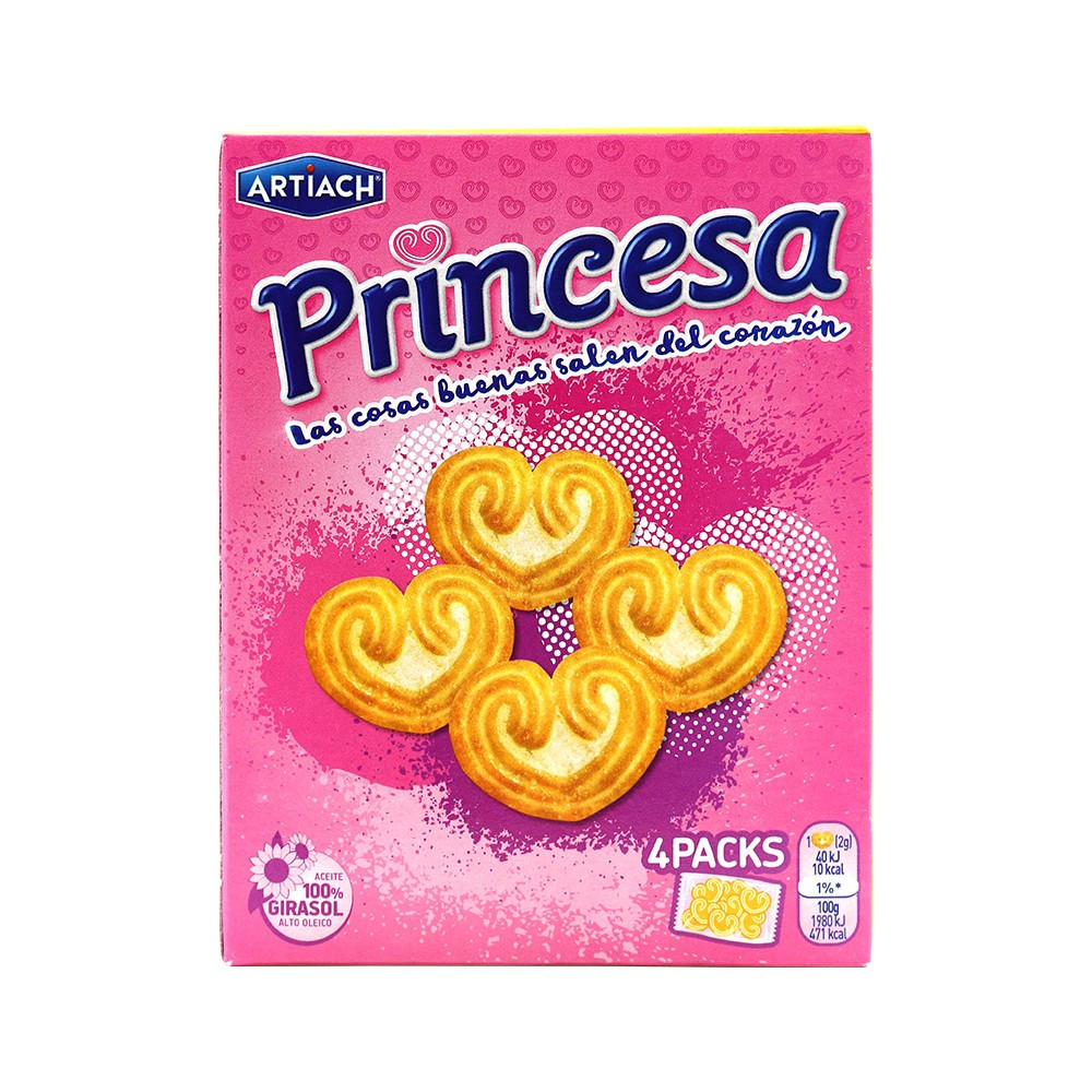 Печиво ПРИНЦЕСА ARTIACH Princesa 120г Іспанія