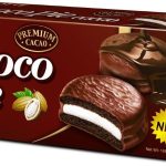 Печиво (Пірожне) шоколадне Choco Pie LOTTE Чоко пай Cacao (6 шт.) 168 г Ю.Корея