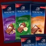 Шоколад молочний із карамеллю Magnetic Польща, 100 г