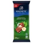 Шоколад молочний з горіхом Magnetic Польща, 100г