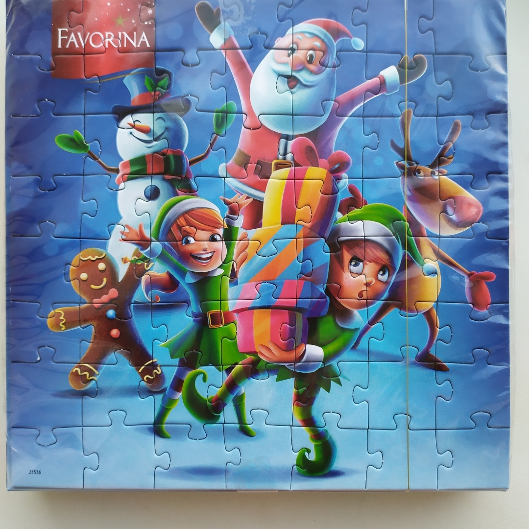 Шоколадні цукерки + пазли Favorina 120г Німеччина