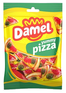 Желейні цукерки БЕЗ ГЛЮТЕНА Damel Pizzas (піца) Іспанія 80г