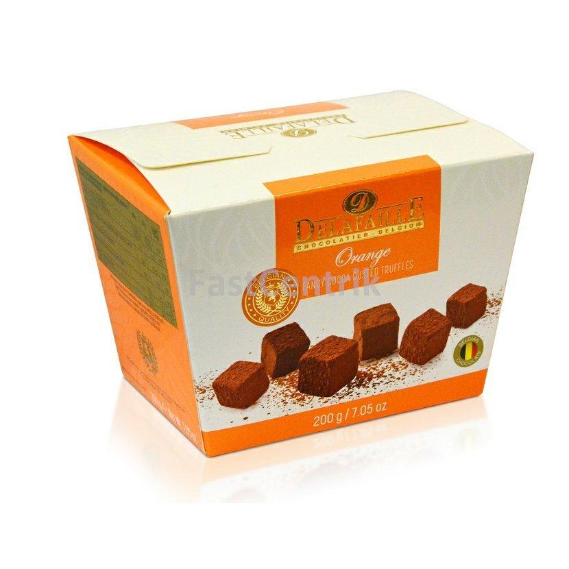 Цукерки трюфельні Delafaille Orange 200 г Бельгія