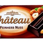 Шоколад чорний з цільним лісовим горіхом Feinherb Nuss Chateau Німеччина 200г