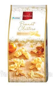 Цукерки Арахіс у білому шоколаді Favorina Peanut Clusters 250 г