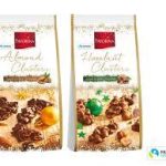 Цукерки Мигдаль у чорному шоколаді Favorina Almond Clusters 125 г