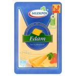 Сир у пластинках Mlekpol Edam 150 г Польща
