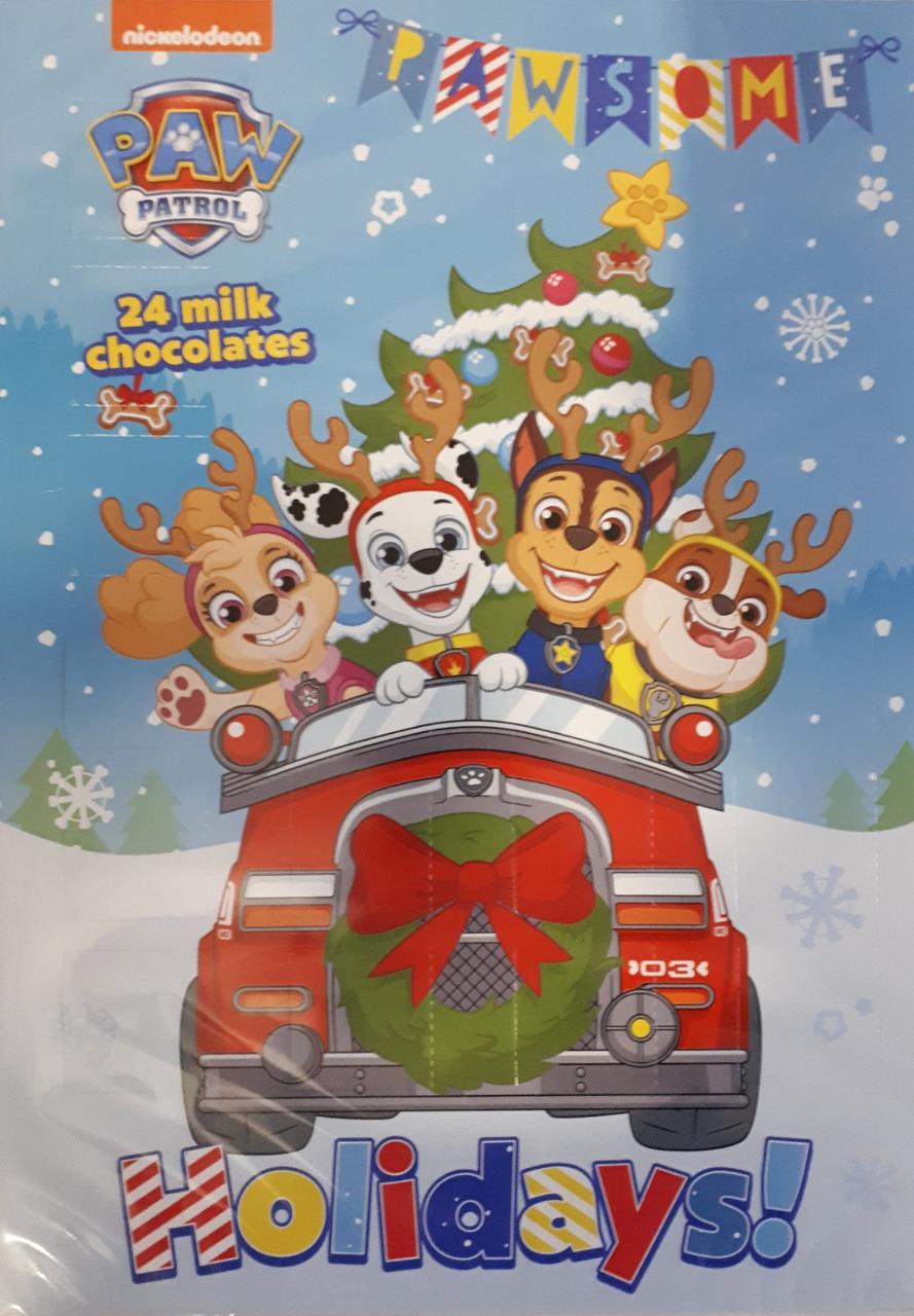 Шоколадний адвент-календар PAW PATROL 75г
