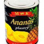 Ананас пластинками в сиропі M&K 565 г Польща