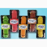 Халва узбецька РУЛЕТ "Банан з мигдалем і кешью" 350г