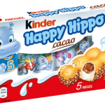 Кіндер з како-крім KINDER Happy Hipppo Бегемотики 5x20,7 Німеччина