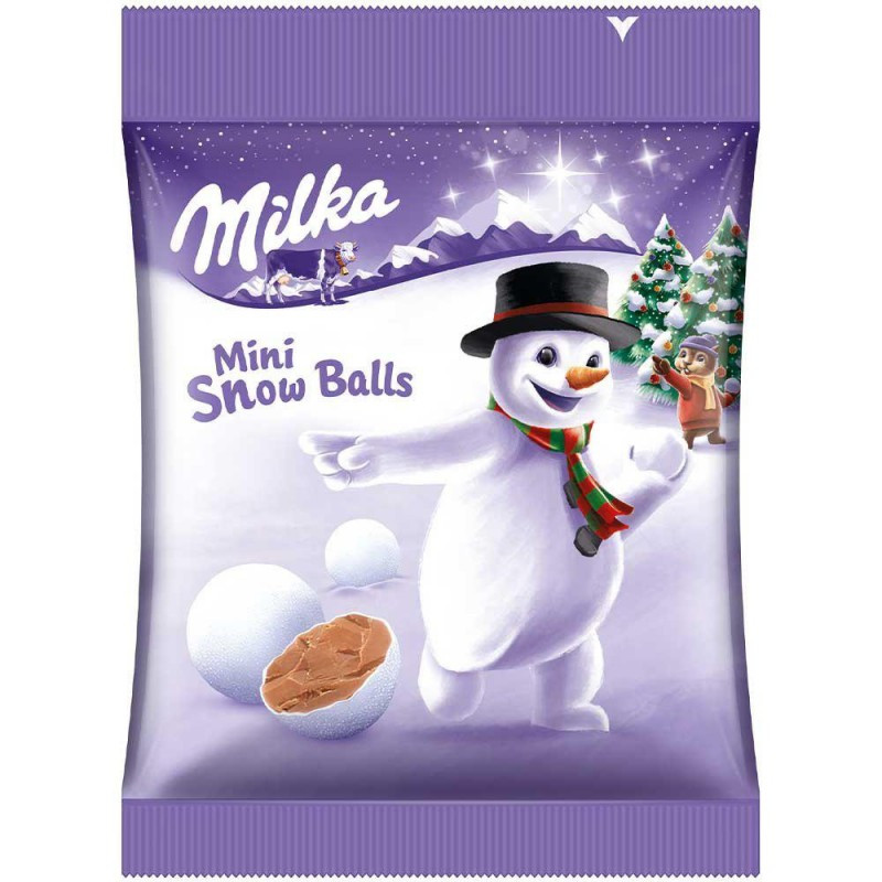 Шоколадні кульки (конфети) Milka Mini Show Balls 100 г Швейцарія