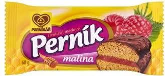 Пряник у шоколаді імбирно-медовий з малиновою начинкою 60 г