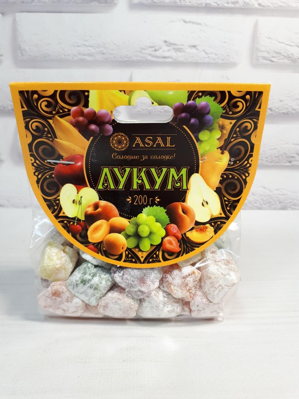 Рахат-лукум фруктовий рулет асорті 1,5 кг