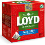 Чай чорний з бергамотом Loyd Earl Grey 20 пірамідок (40 г) Польща
