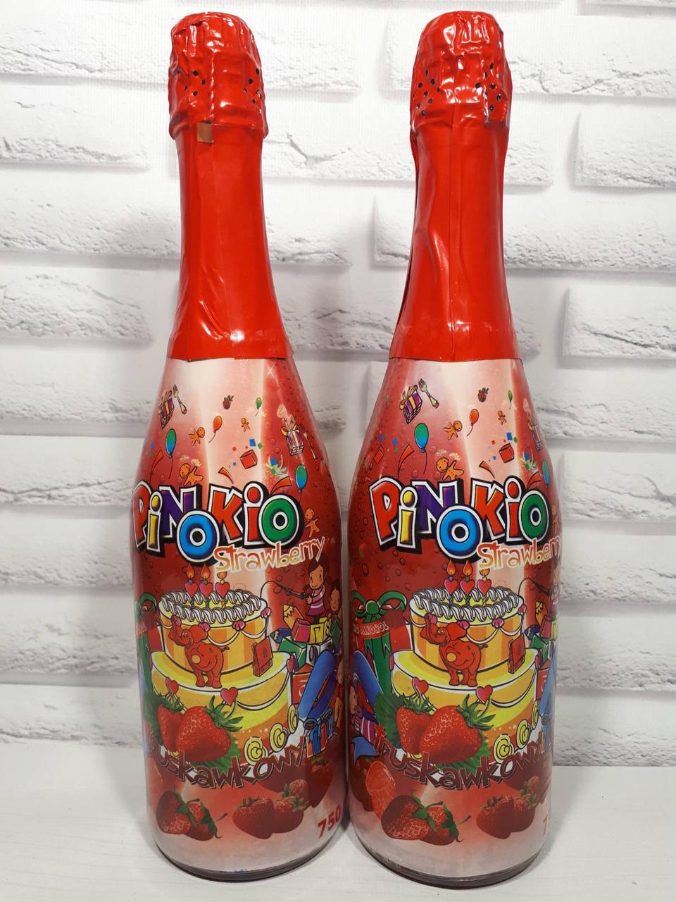 Дитяче шампанське Anna Plus Pinokio персик, Польща 750 мл