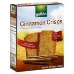 Хрустке печиво з корицею Cinnamon Crisps Gullon 255г Іспанія