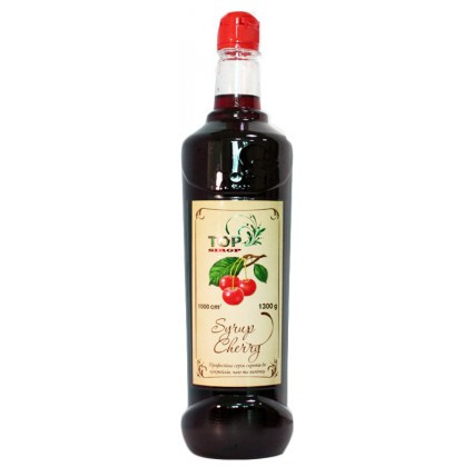 Сироп «ВІШНЕВИЙ» ТМ «TOP sirop» 1.3 кг