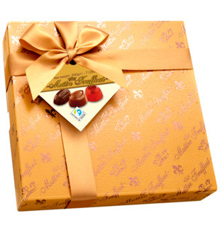 Шоколадні цукерки Праліне Maitre Truffout Assorted Belgian Pralines 200 г Австрія