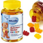 Мультивітамінний комплекс для дітей Mivolis Multivitamin-Bärchen Für Kinder 60 шт