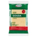 Сир у пластинках Gouda + Edam Mlekpol 500 г (2 х 250 г) Польща