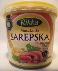 Горчица Rikka Musztarda Sarepska 210г