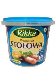 Горчица Rikka Musztarda Stolowa 210г