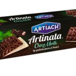 Вафельний хрустке печиво з начинкою з шоколаду і м'яти Artinata 210г Іспанія