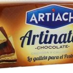 Вафельне печиво хрустке із шоколадним кремом Artinata 210 г Іспанія