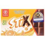 Шоколад молочний STIX зі смаком апельсина 152 г