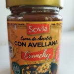 Шоколадний крем (паста) з шматочками фундука без глютену і пальмової олії Sovia Cruncchy 350г Іспанія