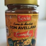 Шоколадний крем (паста) з шматочками фундука без глютену і пальмової олії Sovia Cruncchy 350г Іспанія