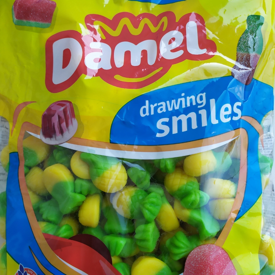 Желейні цукерки без глютену Ананаси Damel 1 кг Іспанія