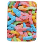 Желейні цукерки без глютену Солодкі черв'ячки Damel Sugar Worms 1 кг Іспанія