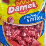 Желейні цукерки без глютену Поцілунки з полуниці Damel Strawberry Twist Kisses 1 кг Іспанія