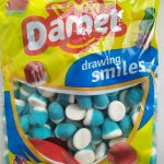 Желейні цукерки без глютену Синій поцілунок Damel Blue Kiss 1 кг Іспанія