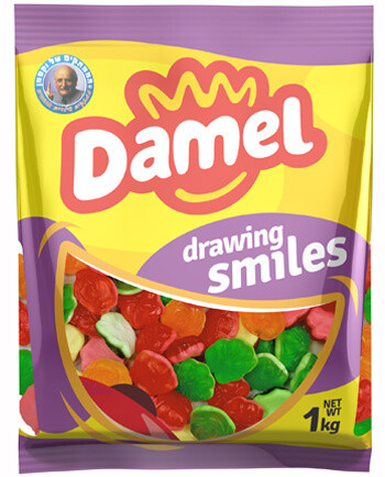 Желейні цукерки без глютену Метелики Damel Butterflies 1 кг Іспанія